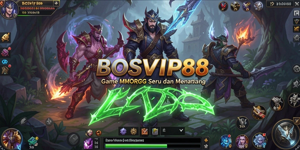 Tampilan gameplay seru di BOSVIP88 dengan aksi petualangan yang mendebarkan.