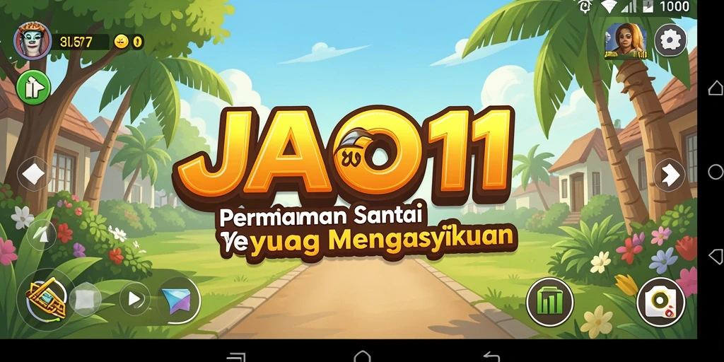 Tampilkan gameplay JAGO11 yang seru dan penuh warna.