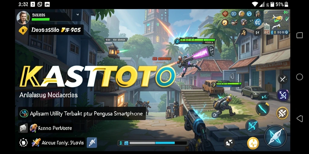 Tampilan antarmuka utama KASTOTO yang intuitif dan mudah digunakan.