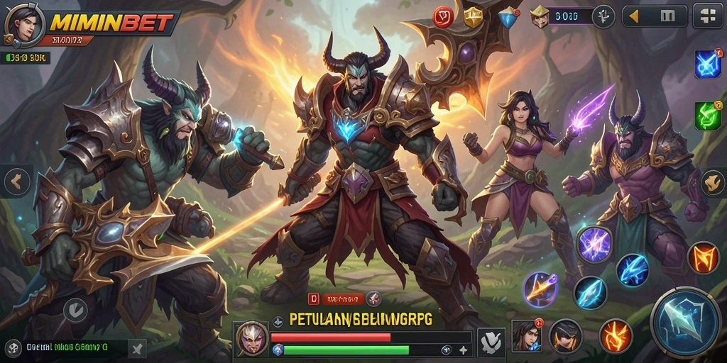 Tampilan gameplay MIMINBET yang menakjubkan dan interaktif.