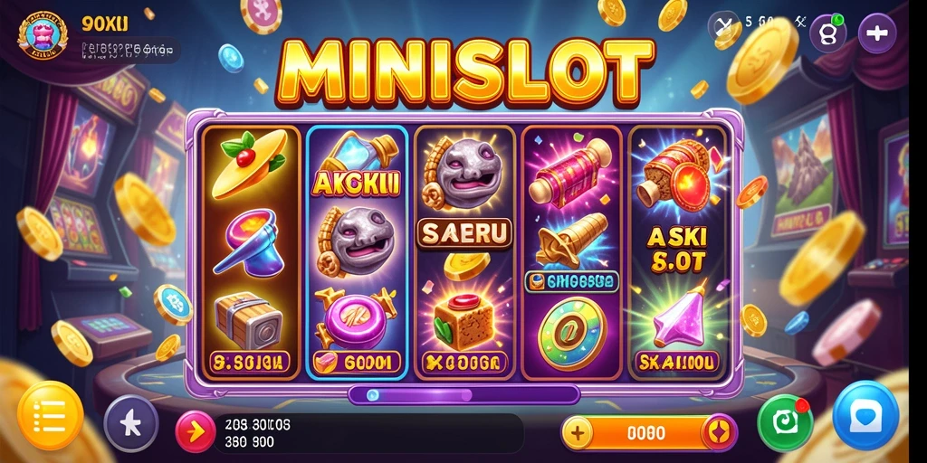 Tampilan gameplay menarik dengan aksi slot yang mendebarkan.