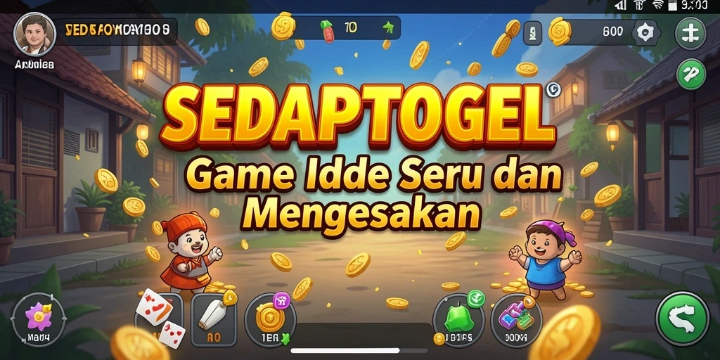 Screenshot gameplay SEDAPTOGEL menampilkan aksi mengelola sumber daya yang seru.