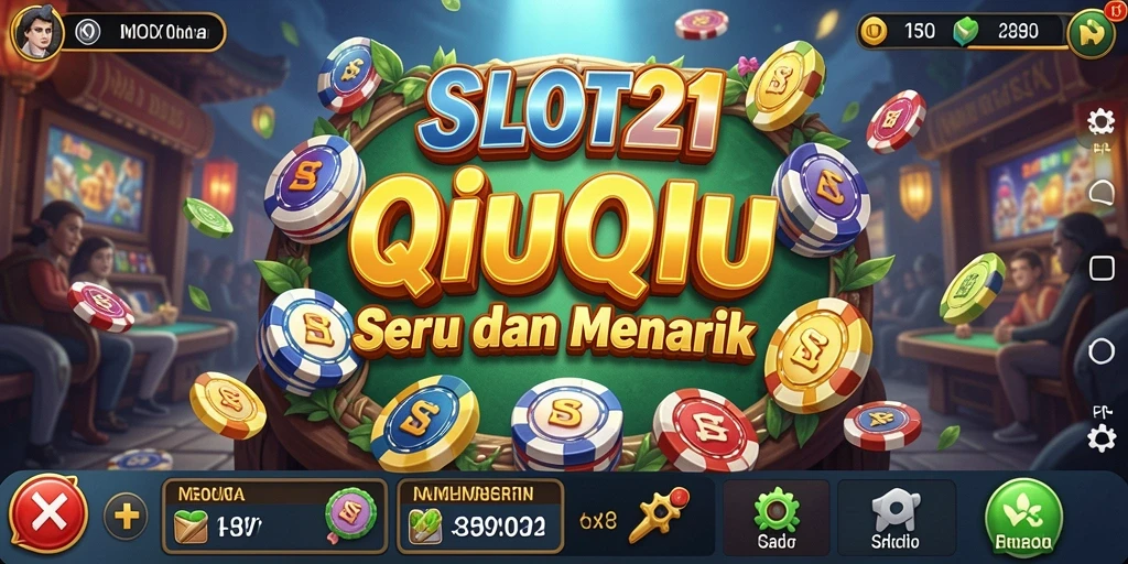 Tampilan gameplay QiuQiu yang menarik dan interaktif.