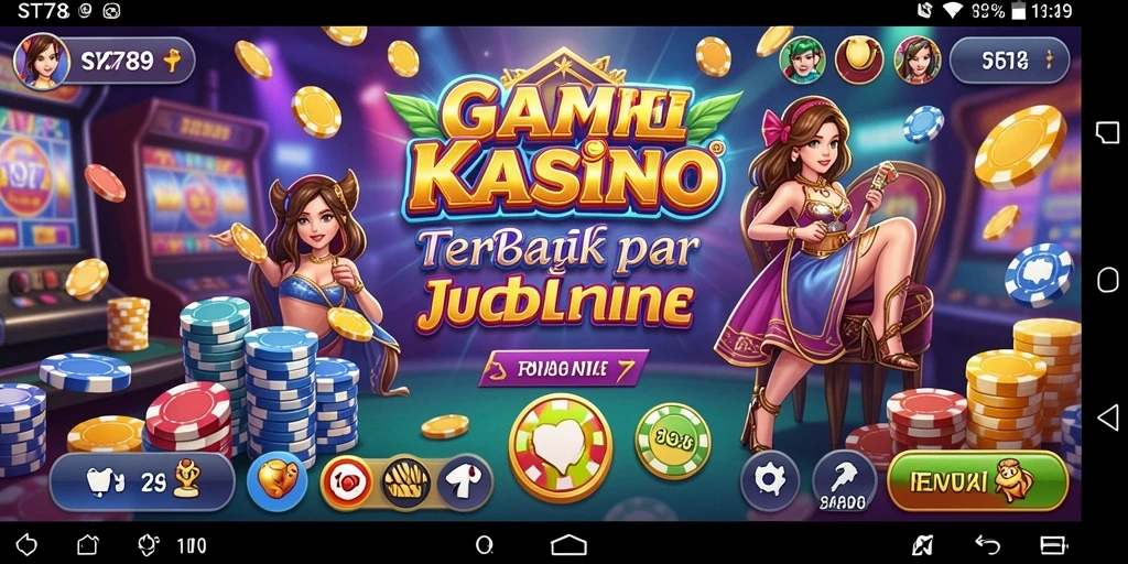 Gameplay ST789 yang mengasyikkan dan interaktif di kasino virtual.