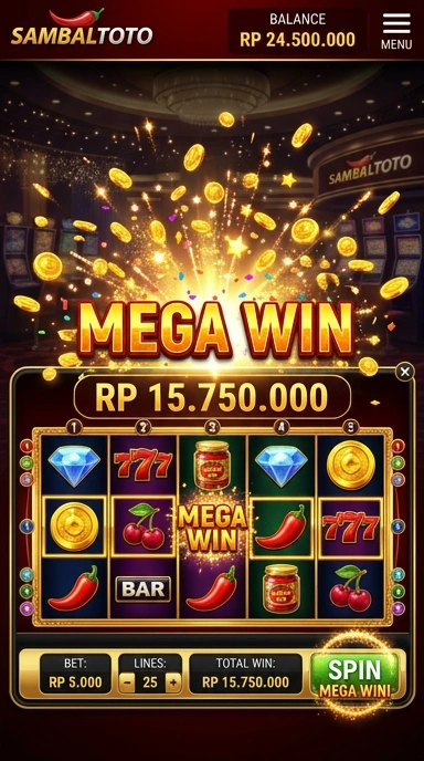 Screeshot fitur unggulan sambaltoto dengan akses cepat ke aplikasi pilihan.
